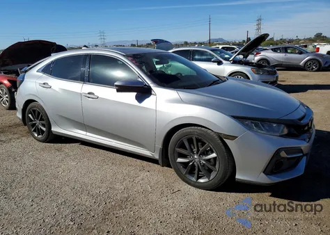 2021 Honda Civic Ex z USA, uszkodzony, nr VIN SHHFK7H67MU207822